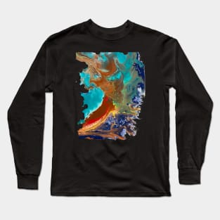 Abstract Flow 2 Long Sleeve T-Shirt